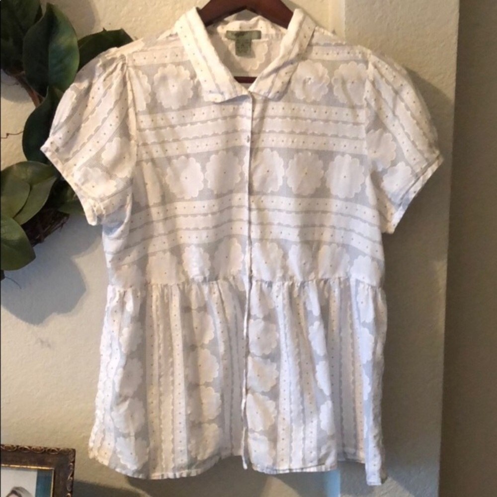 COPY - Anthropologie Maple blouse in size 14